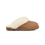 UGG Women's Coquette Slipper Chestnut: Cozy Sheepskin Comfort for Indoors and Outdoors UGG Women's Coquette Slipper Chestnut with Sheepskin Lining for Comfort and Warmth
