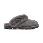 UGG ウィメンズ コケット スリッパ グレー 1015125 - 快適でスタイリッシュ UGG ウィメンズ コケット スリッパ グレー 1015125 - 快適なシープスキン 室内外兼用 スリッパ