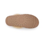 UGG ウィメンズ ディスケット スリッパ サンド 1122550 - 暖かくてスタイリッシュなシープスキン スリッパ UGG ウィメンズ ディスケット スリッパ サンド 1122550 - 室内外兼用の快適なシープスキン プラットフォームスリッパ