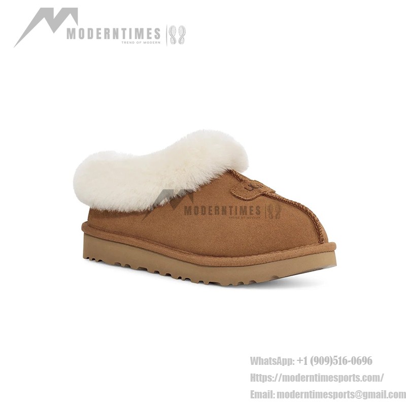 UGG Women's Tazzette Chestnut 1134810 - Cozy Indoor Sheepskin Slippers UGG Women's Tazzette Chestnut 1134810 - Sheepskin Lined Slippers