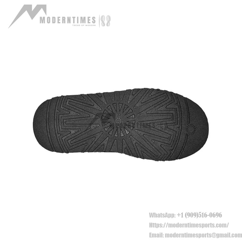 UGG レディース Tazz ブラック スリッパ – 型番 1122553-BLK UGG レディース Tazz ブラック スリッパ – ウール裏地の暖かい冬用フットウェア (型番 1122553-BLK)