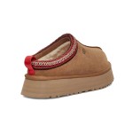 UGG レディース タズ スリッパ 栗色 1122553 UGG レディース タズ スリッパ 栗色 1122553 - シープスキンプラットフォームスリッパ