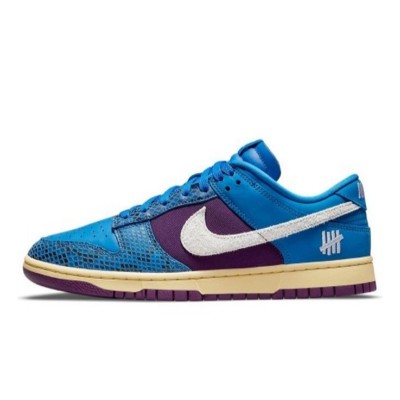Undefeated x Nike Dunk Low SP ブルー＆パープル 蛇柄 コラボレーション DH6508-400 | 限定版スニーカー