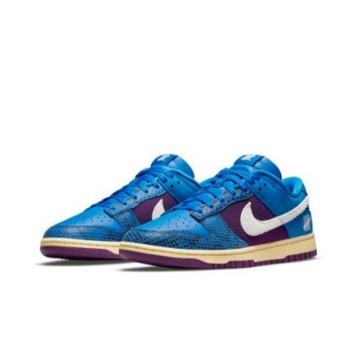 Undefeated x Nike Dunk Low SP ブルー＆パープル 蛇柄 コラボレーション DH6508-400 | 限定版スニーカー