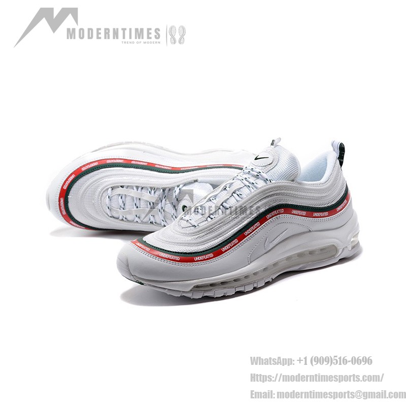 Undefeated x Nike Air Max 97 20周年記念モデル Undefeated x Nike Air Max 97 OG ホワイト グリーン レッド AJ1986-100