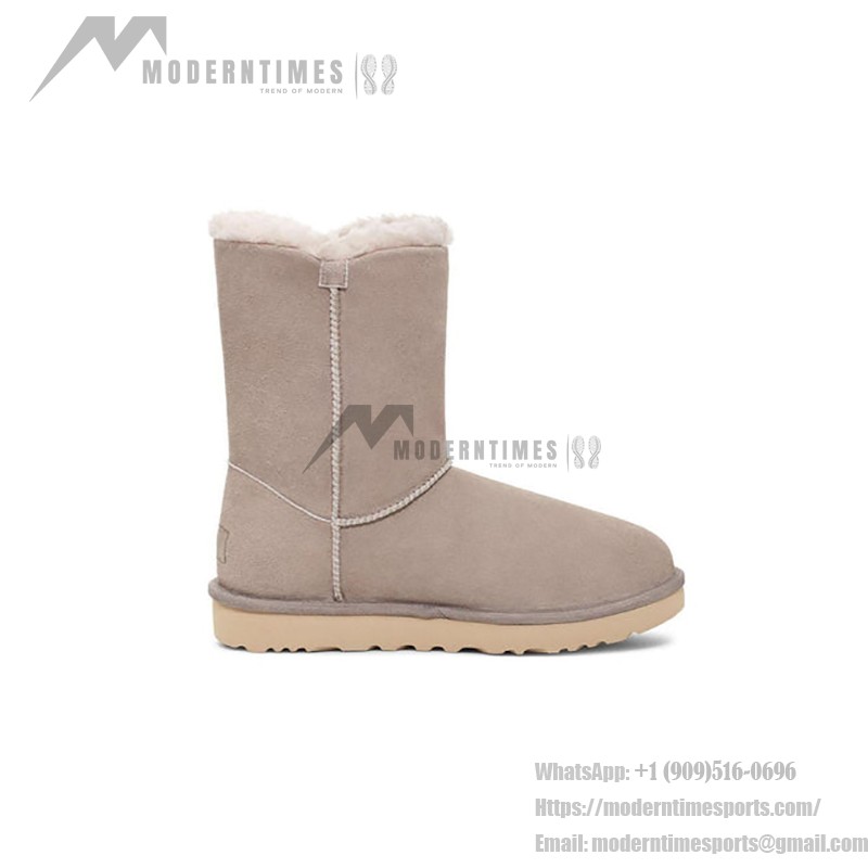 UGG ウィメンズ ベイリー B2S オイスター 1153612 - 快適でおしゃれなミドルブーツ UGG ウィメンズ ベイリー B2S オイスター 1153612 - おしゃれなUGGストラップ付き快適なシープスキンミドルブーツ