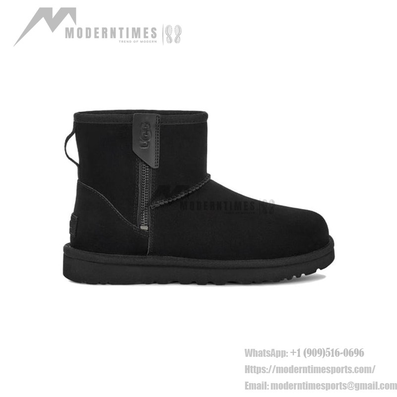 UGG Women's Classic Mini Bailey Zip Boot Black 1151230 - Cozy and Stylish Winter Boots UGG Women's Classic Mini Bailey Zip Boot Black 1151230 - Stylish Winter Boots