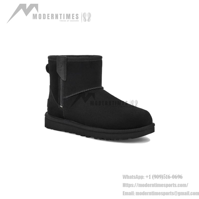 UGG Women's Classic Mini Bailey Zip Boot Black 1151230 - Cozy and Stylish Winter Boots UGG Women's Classic Mini Bailey Zip Boot Black 1151230 - Stylish Winter Boots