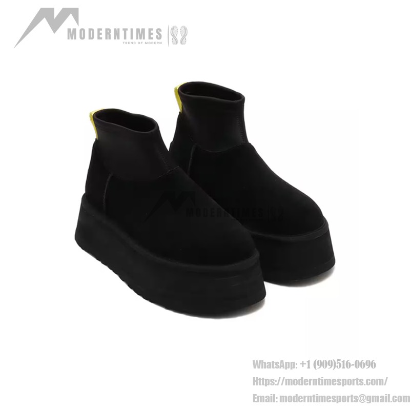 UGG レディース クラシック ミニ ディッパー ブラック 1168170:防水プラットフォームブーツ UGG レディース クラシック ミニ ディッパー ブラック 1168170、防水アッパーとプラットフォームソール付き