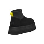 UGG レディース クラシック ミニ ディッパー ブラック 1168170:防水プラットフォームブーツ UGG レディース クラシック ミニ ディッパー ブラック 1168170、防水アッパーとプラットフォームソール付き