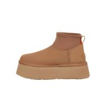 UGG ウィメンズ クラシック ミニ ディッパー チェスナット 1168170-CHE - スタイリッシュで防水のプラットフォームブーツ UGG ウィメンズ クラシック ミニ ディッパー チェスナット 1168170-CHE - 防水仕様のプラットフォームブーツ