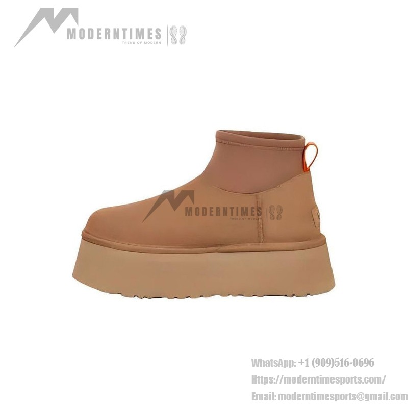 UGG ウィメンズ クラシック ミニ ディッパー チェスナット 1168170-CHE - スタイリッシュで防水のプラットフォームブーツ UGG ウィメンズ クラシック ミニ ディッパー チェスナット 1168170-CHE - 防水仕様のプラットフォームブーツ