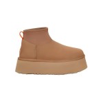 UGG ウィメンズ クラシック ミニ ディッパー チェスナット 1168170-CHE - スタイリッシュで防水のプラットフォームブーツ UGG ウィメンズ クラシック ミニ ディッパー チェスナット 1168170-CHE - 防水仕様のプラットフォームブーツ