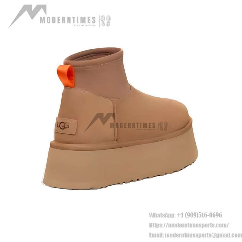 UGG ウィメンズ クラシック ミニ ディッパー チェスナット 1168170-CHE - スタイリッシュで防水のプラットフォームブーツ UGG ウィメンズ クラシック ミニ ディッパー チェスナット 1168170-CHE - 防水仕様のプラットフォームブーツ