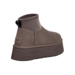 UGG ウィメンズ クラシック ミニ ディッパー サンダークラウド 1168170-THND - スタイリッシュで防水のプラットフォームブーツ UGG ウィメンズ クラシック ミニ ディッパー サンダークラウド 1168170-THND - 防水仕様のプラットフォームブーツ