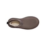 UGG ウィメンズ クラシック ミニ ディッパー サンダークラウド 1168170-THND - スタイリッシュで防水のプラットフォームブーツ UGG ウィメンズ クラシック ミニ ディッパー サンダークラウド 1168170-THND - 防水仕様のプラットフォームブーツ