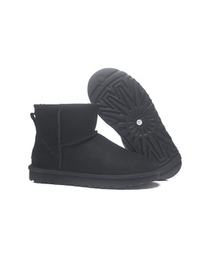UGG クラシック ミニ II ブラック：寒い季節に最適な快適さと温かさ