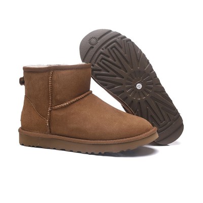 UGG ウィメンズ クラシック ミニ II ブーツ チェスナット 1016222 - 暖かくてスタイリッシュなショートブーツ