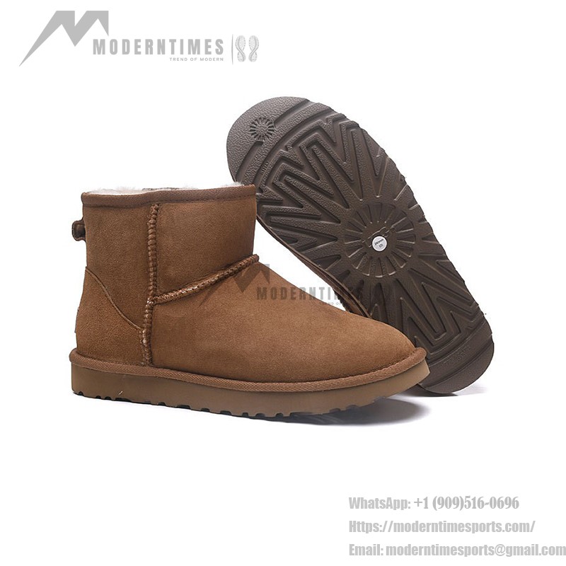 UGG ウィメンズ クラシック ミニ II ブーツ チェスナット 1016222 - 暖かくてスタイリッシュな冬用ブーツ UGG ウィメンズ クラシック ミニ II ブーツ チェスナット 1016222 - 暖かくて快適なショートブーツ