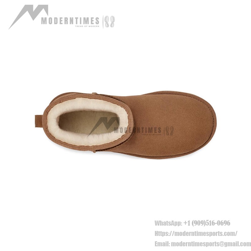 UGG クラシック ミニ プラットフォーム チェスナット 1134991 - 毎日使えるスタイリッシュなシープスキンブーツ UGG クラシック ミニ プラットフォーム チェスナット 1134991 ブーツ - スエードとシープスキンの快適さとプラットフォームソール