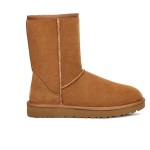 UGG ウィメンズ クラシック ショート II ブーツ チェスナット 1016223 - 暖かくてタイムレスな冬用ブーツ UGG ウィメンズ クラシック ショート II ブーツ チェスナット 1016223 - 暖かくて快適なミッドカーフブーツ