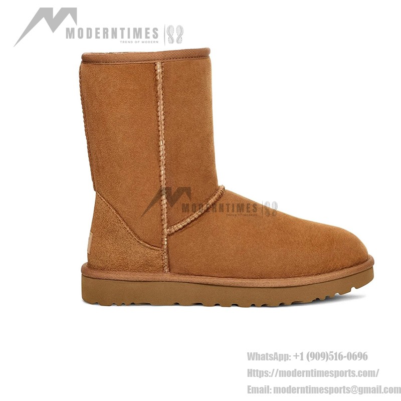 UGG ウィメンズ クラシック ショート II ブーツ チェスナット 1016223 - 暖かくてタイムレスな冬用ブーツ UGG ウィメンズ クラシック ショート II ブーツ チェスナット 1016223 - 暖かくて快適なミッドカーフブーツ