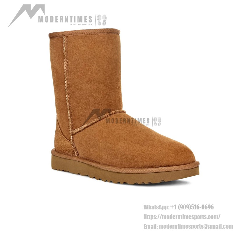 UGG ウィメンズ クラシック ショート II ブーツ チェスナット 1016223 - 暖かくてタイムレスな冬用ブーツ UGG ウィメンズ クラシック ショート II ブーツ チェスナット 1016223 - 暖かくて快適なミッドカーフブーツ