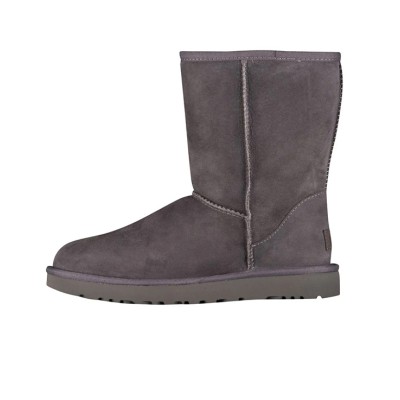UGG レディース クラシック ショート II ブーツ グレー 1016223 - 暖かく時代を超越したミッドカーフ ウィンターブーツ