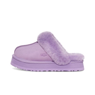 UGG ディスクエット パープル 1122550 - 究極の快適さを提供するシープスキンスリッパ