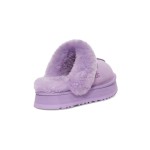 UGG ディスクエット パープル - 暖かさと快適さのためのシープスキンスリッパ UGG ディスクエット パープル 1122550 スリッパ - シープスキンとスエードの快適さ