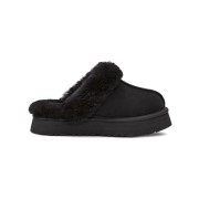 UGG ディスクエット スリッパ ブラック：快適さとスタイルを両立した家用とカジュアル用スリッパ