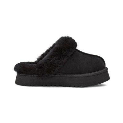 UGG ディスクエット スリッパ ブラック：快適さとスタイルを両立した家用とカジュアル用スリッパ