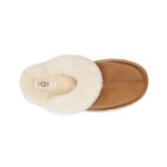 UGG ディスクエット チェスナット 1122550 - 毎日の快適さのためのシープスキンスリッパ UGG ディスクエット チェスナット 1122550 スリッパ - シープスキンとスエードの快適さ