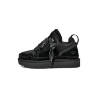 UGG Women's Lowmel Black Shoes – Stylish & Comfortable Winter Footwear | Model 1144032-BLK