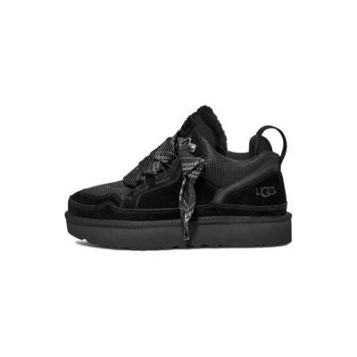 UGG Women's Lowmel Black Shoes – Stylish & Comfortable Winter Footwear | Model 1144032-BLK