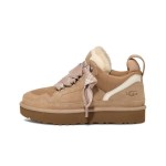 UGG Women's Lowmel Sand 1144032 - Suede Sneakers UGG Women's Lowmel Sand 1144032 - Stylish Suede Sneakers with Sheepskin Lining