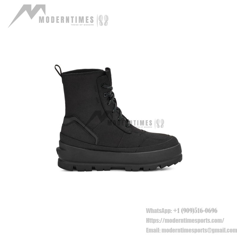 UGG Women's Lug Boot Black 1143833: Durable Winter Boots with Lug Sole for Ultimate Traction UGG Women's Lug Boot Black 1143833 - High-Top Winter Boots with Rugged Lug Sole for Traction