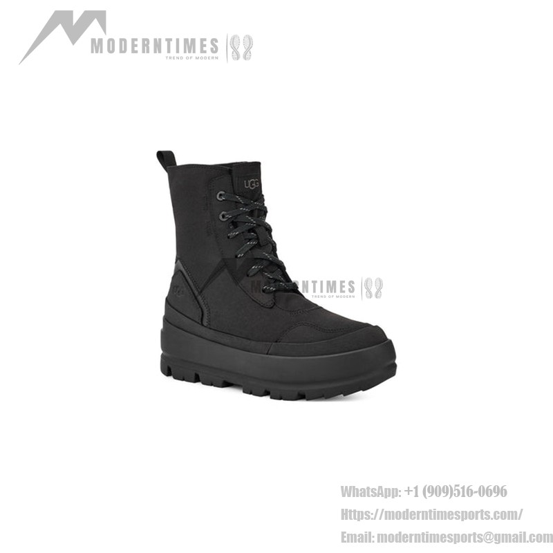 UGG Women's Lug Boot Black 1143833: Durable Winter Boots with Lug Sole for Ultimate Traction UGG Women's Lug Boot Black 1143833 - High-Top Winter Boots with Rugged Lug Sole for Traction