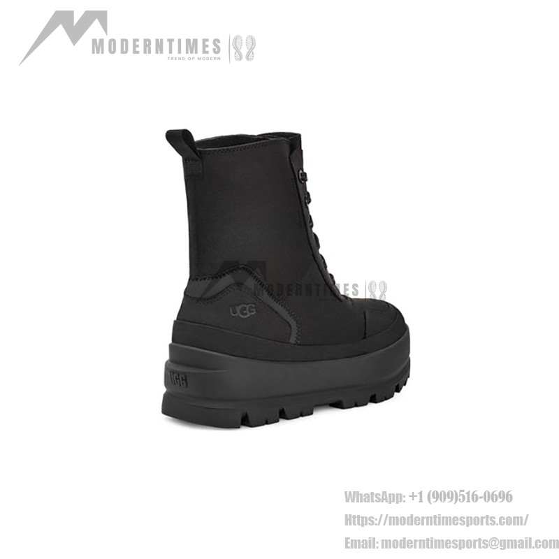 UGG Women's Lug Boot Black 1143833: Durable Winter Boots with Lug Sole for Ultimate Traction UGG Women's Lug Boot Black 1143833 - High-Top Winter Boots with Rugged Lug Sole for Traction
