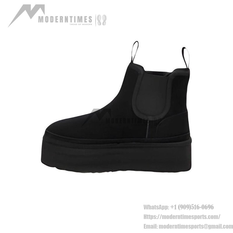 UGG Neumel Platform Chelsea Boot Black 1134526 - Stylish Platform Chelsea Boot UGG Neumel Platform Chelsea Boot Black 1134526 - Bold Suede Platform Boots