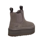 UGG Women's Neumel Platform Chelsea Boot Grey 1134526-GRE UGG Women's Neumel Platform Chelsea Boot in Grey with Sheepskin Lining