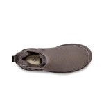 UGG Women's Neumel Platform Chelsea Boot Grey 1134526-GRE UGG Women's Neumel Platform Chelsea Boot in Grey with Sheepskin Lining