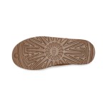 UGG ニューメル プラットフォーム チャッカ チェスナット 1130554 - ベルクロストラップ付きスタイリッシュシープスキンブーツ UGG ニューメル プラットフォーム チャッカ チェスナット 1130554 ブーツ - シープスキン裏地のスエードとプラットフォームソール