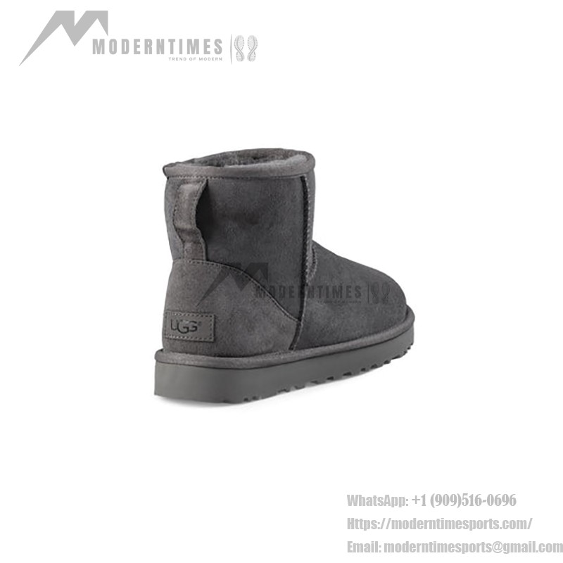 UGG ウィメンズ クラシック ミニ II ブーツ グレー 1016222 - スタイリッシュで暖かい冬用ブーツ UGG ウィメンズ クラシック ミニ II ブーツ グレー 1016222 - 暖かくてスタイリッシュなフリース裏地付きブーツ