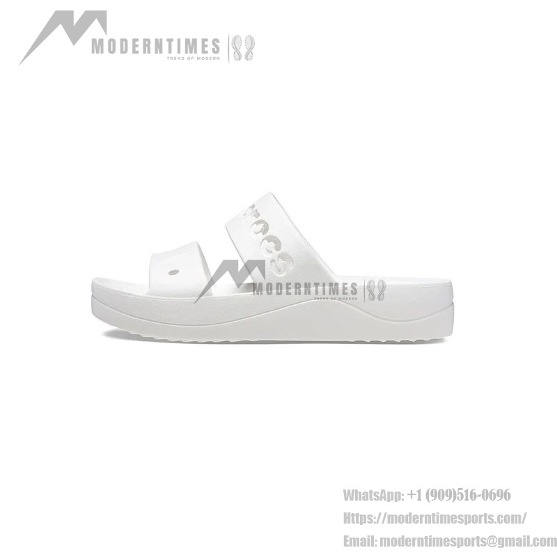 Crocs Baya Platform Sandals White 208188-100 Crocs Baya Platform Sandals White 208188-100 - Elegant and Comfortable