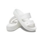 Crocs Baya Platform Sandals White 208188-100 Crocs Baya Platform Sandals White 208188-100 - Elegant and Comfortable