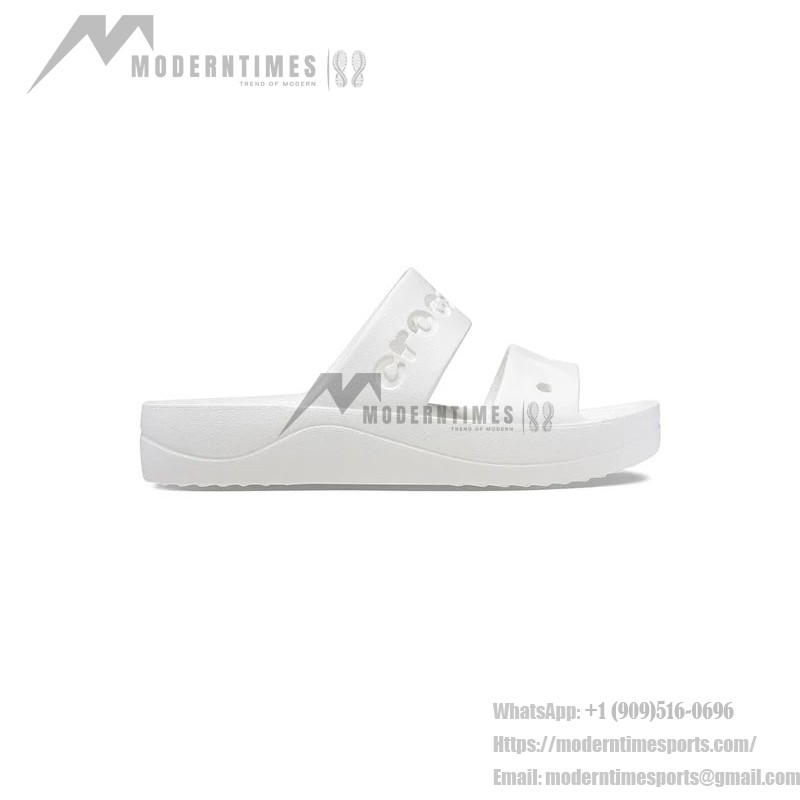 Crocs Baya Platform Sandals White 208188-100 Crocs Baya Platform Sandals White 208188-100 - Elegant and Comfortable