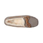 UGG ウィメンズ ダコタ スリッパ グレー 5612 - シープスキンモカシン UGG ウィメンズ ダコタ スリッパ グレー 5612 - シープスキンライニングのモカシン