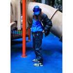 Air Jordan 1 High OG Pro Green Men's Shoes - Black, White and Green Side View