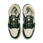 Air Jordan 1 High OG Pro Green Men's Shoes - Black, White and Green Side View